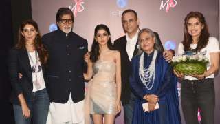 After making a debut on screen with father Amitabh