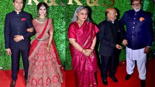 The veteran couple Amitabh Bachchan and Jaya Bachchan