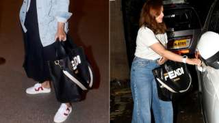 Bollywood actress Parineeti Chopra was spotted outside