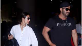 Lovebirds Arjun Kapoor and Malaika Arora are back in Mumbai