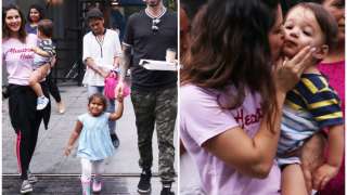 Sunny Leone and husband Daniel Weber were spotted spending