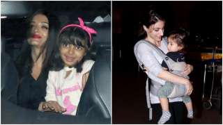 Bollywood celebrities Aishwarya Rai Bachchan and Soha Ali