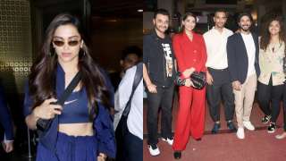 Deepika Padukone clicked at airport, celebs attend