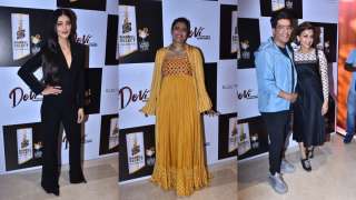 On Monday evening, Bollywood celebrities attended the