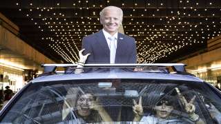 Jubilant crowds celebrated the election of Joe Biden and