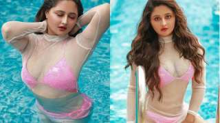 Rashami Desai treats fans with hot swimwear pics