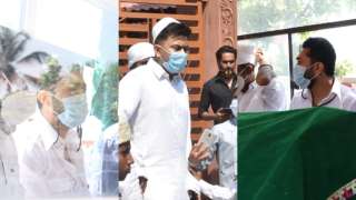 Zaid Darbar, Awez Darbar arrive for Gauahar Khan's father's