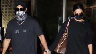 Ranveer Singh and Deepika Padukone twin in black&nbsp;
&nbsp;
