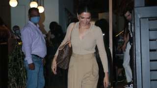 Deepika Padukone looks breathtaking in an all beige