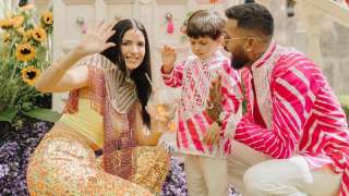 Hardik Pandya and Natasa Stankovic remarried in Udaipur.