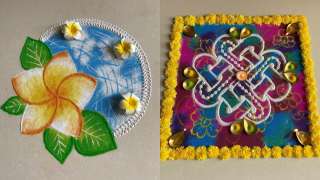 Rangoli is a beautiful art form with its roots in the