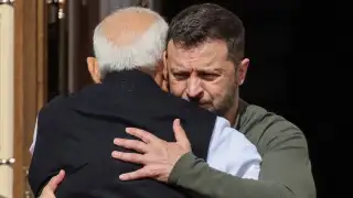 Prime Minister Narendra Modi met Ukrainian President