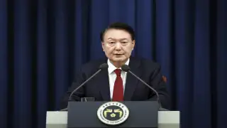 The president of South Korea Yoon Suk Yeol early Wednesday