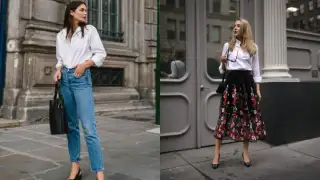 5 ways to style your white shirt this summer