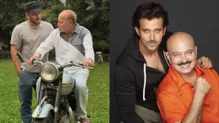 Several Bollywood actors have supported their sons in the