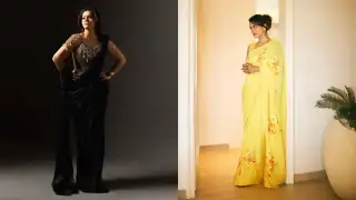 Kajol stuns in elegant saree ensembles for 'Maa' p