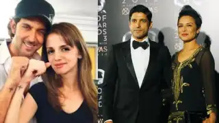 Farhan Akhtar, Adhuna Bhabani, Hrithik Roshan
