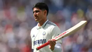 Shubman Gill broke multiple records on his way to an