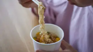 Instant Noodles or Packaged Breakfasts