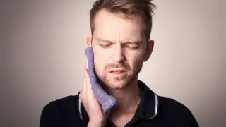 Man facing cavities