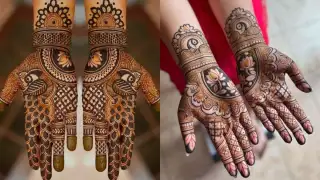 Rajasthani mehndi patterns