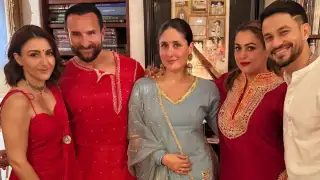 Bollywood stars Saif Ali Khan and Kareena Kapoor Khan