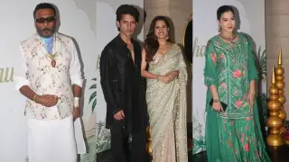 Ravie Dubey and Sargun Mehta hosted a starry Diwali party