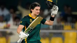 South African skipper Laura Wolvaardt went into overdrive