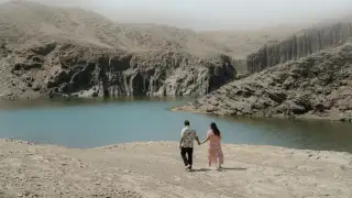 Romantic Couple at Udaipur's Scenic Lake