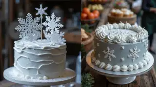Classic Snowfall Cake