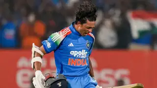 Yashasvi Jaiswal, in his first full series in ODIs, managed