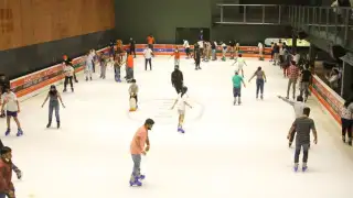 Ice skating in Gurgaon