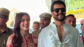 Vijay Deverakonda and Rashmika Mandanna