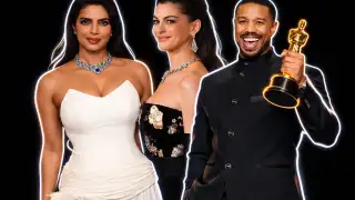 The red carpet at the Academy Awards once again turned into