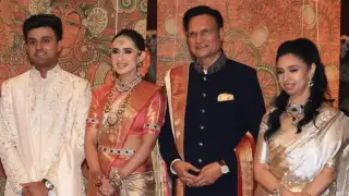 The wedding of Disha, the daughter of India TV Chairman and