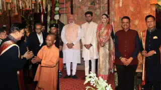 Rajat Sharma's daughter's wedding