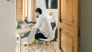 Working from home offers comfort and flexibility