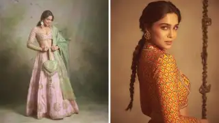 From richly woven silk sarees and regal festive drapes to