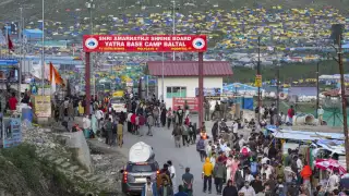 The 57-day pilgrimage to the 3,880-metre-high Amar
