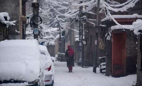 Most parts of the Kashmir Valley witnessed snowfall,