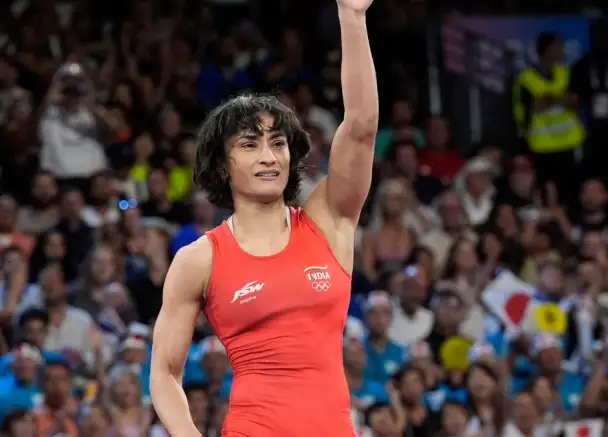 Vinesh Phogat at Paris Olympics 2024