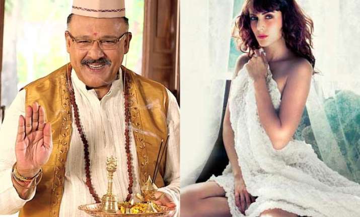 Alok Nath and Mandana Karimi