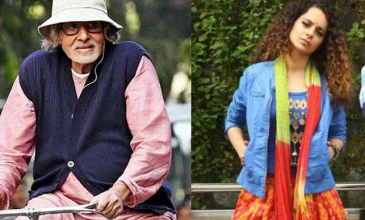 Big B has won the award for Piku and Kangana for Tanu Weds