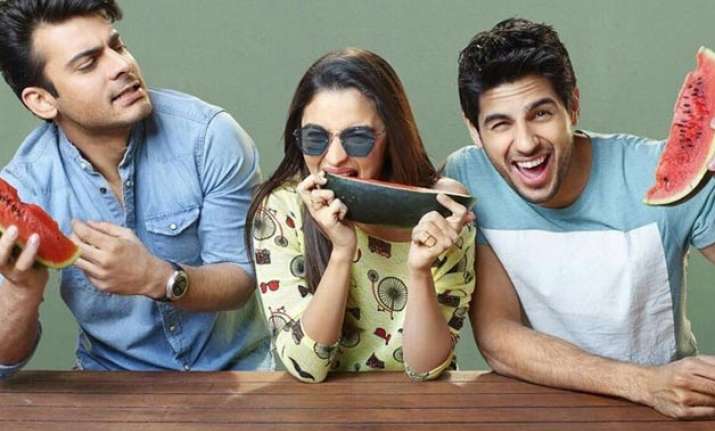 Sidharth Malhotra, Alia Bhatt and Fawad Khan