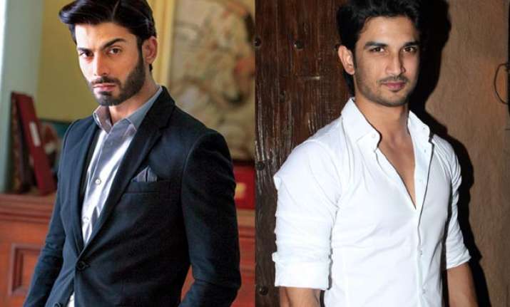 Fawad Khan and Sushant Singh Rajput