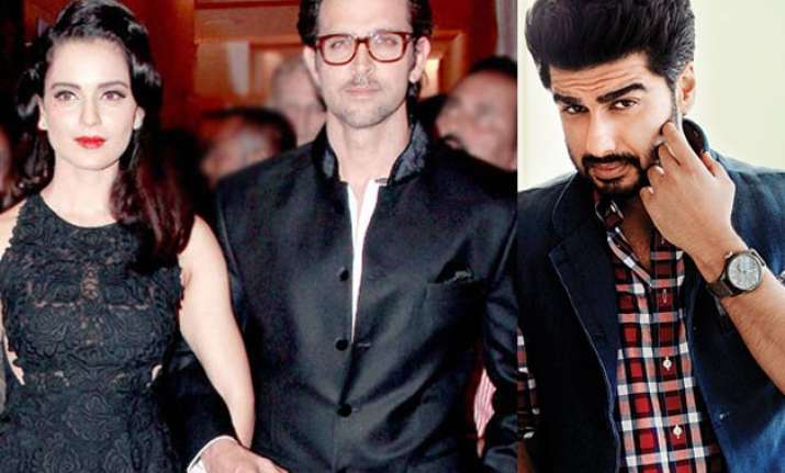 Hrithik Roshan and Kangana Ranaut