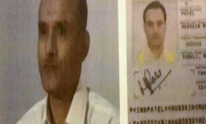 A TV grab of Kulbhushan Jadhav, who has been arrested in
