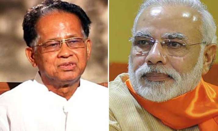 Narendra Modi-Tarun Gogoi