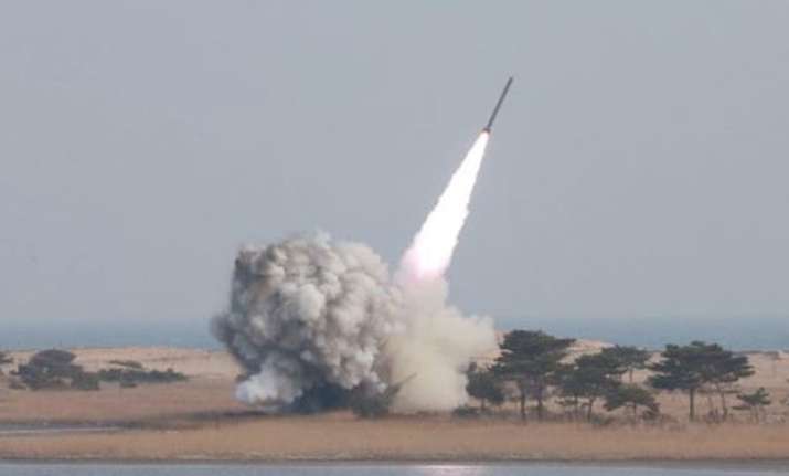 North Korea fires ballistic missile into sea