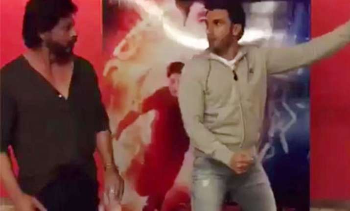 Ranveer and Shah Rukh